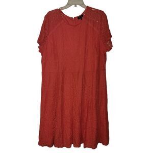 Apt. 9 Coral Lace Dress